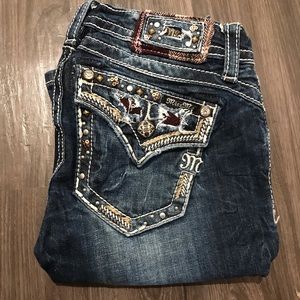Miss Me bootcut jeans size 25